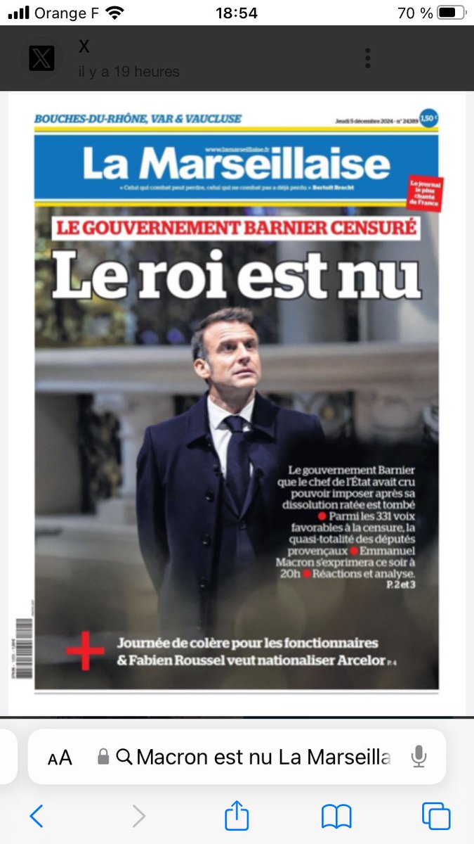 FalbalaLy's tweet photo. Ben je préfère Macron nu plutôt que Mélenchon nu😱ou LePen nue😱 https://t.co/RVABJgMv5n
