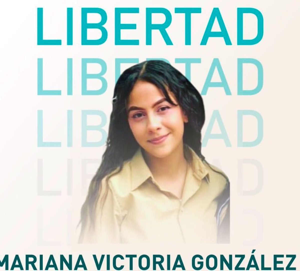 AlexaGomezDos's tweet photo. Hoy Mariana cumple 17 años. Ayer fue liberada de un encierro que JAMÁS debió vivir, donde pasó los meses más duros de su vida.Que DIOS le de fortaleza espiritual y emocional para superar este horror y pueda sanar y volver a sonreír. ¡Sigue adelante Mariana, serás una gran mujer! https://t.co/7jGiJwynIQ