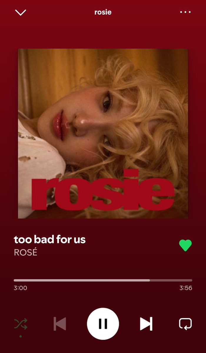 Chời đất ơi cà nhính cà nhính tình iu của toi
ROSIE OUT NOW
#rosiebyROSÉ           
#ROSÉ_rosie             
#rosesarerosie