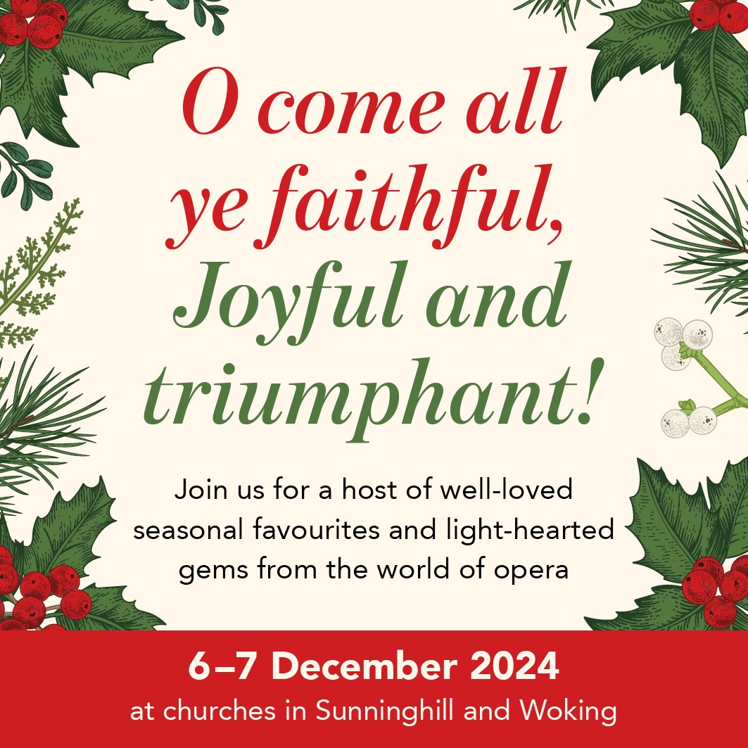 ParkOperaUK's tweet photo. A Merry Little Christmas is tomorrow! Come one, come all, we will be there with a warm welcome! In Sunninghill tomorrow at 7.30pm,  and Woodham on Saturday at 3pm. Tickets available in advance, or come and pay on the door! 🎶👼🔔✨🎄🎅🏻❤️ https://t.co/7NaDFeeuII