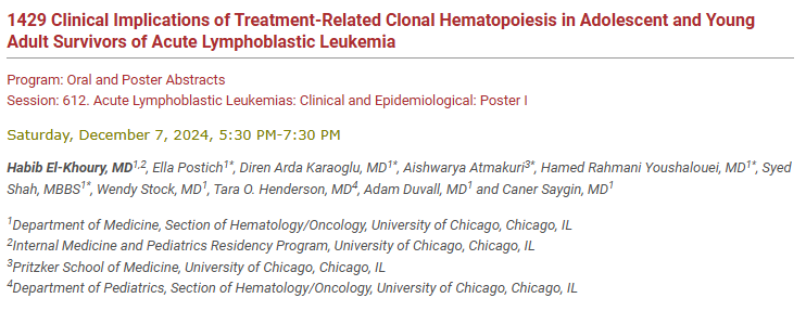 Caner Saygin, MD tweet media