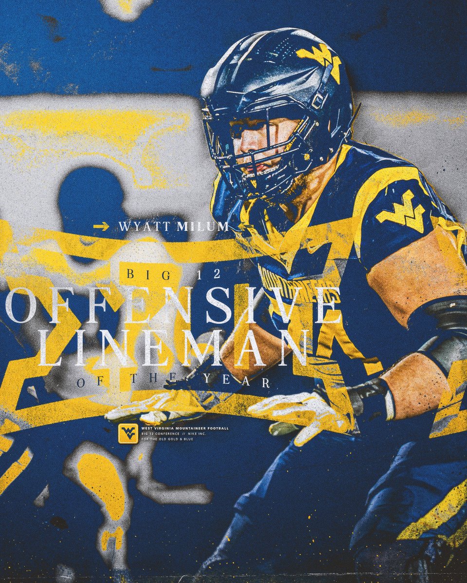West Virginia Football (@wvufootball) on Twitter photo ๐ ๐๐ข๐ ๐๐ ๐๐๐๐๐ง๐ฌ๐ข๐ฏ๐ ๐๐ข๐ง๐๐ฆ๐๐ง ๐จ๐ ๐ญ๐ก๐ ๐๐๐๐ซ: <a href="/MilumWyatt/">Wyatt Milum</a>
#HailWV ๐ ๐๐ข๐ ๐๐ ๐๐๐๐๐ง๐ฌ๐ข๐ฏ๐ ๐๐ข๐ง๐๐ฆ๐๐ง ๐จ๐ ๐ญ๐ก๐ ๐๐๐๐ซ: <a href="/MilumWyatt/">Wyatt Milum</a>
#HailWV