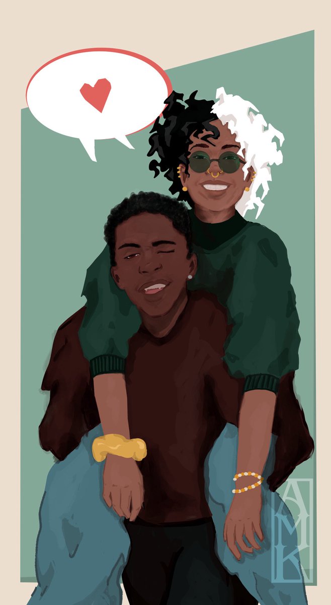 everyone can have some Joan/CZ art in honor of my book being on Goodreads (goodreads.com/book/show/2214…)

Just two besties. Committing crimes together.