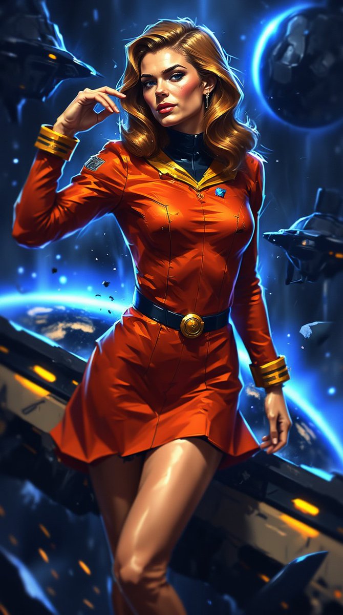 KurtClark's tweet image. Welcome to Planet Raquel - #AIFanArt #RaquelWelch