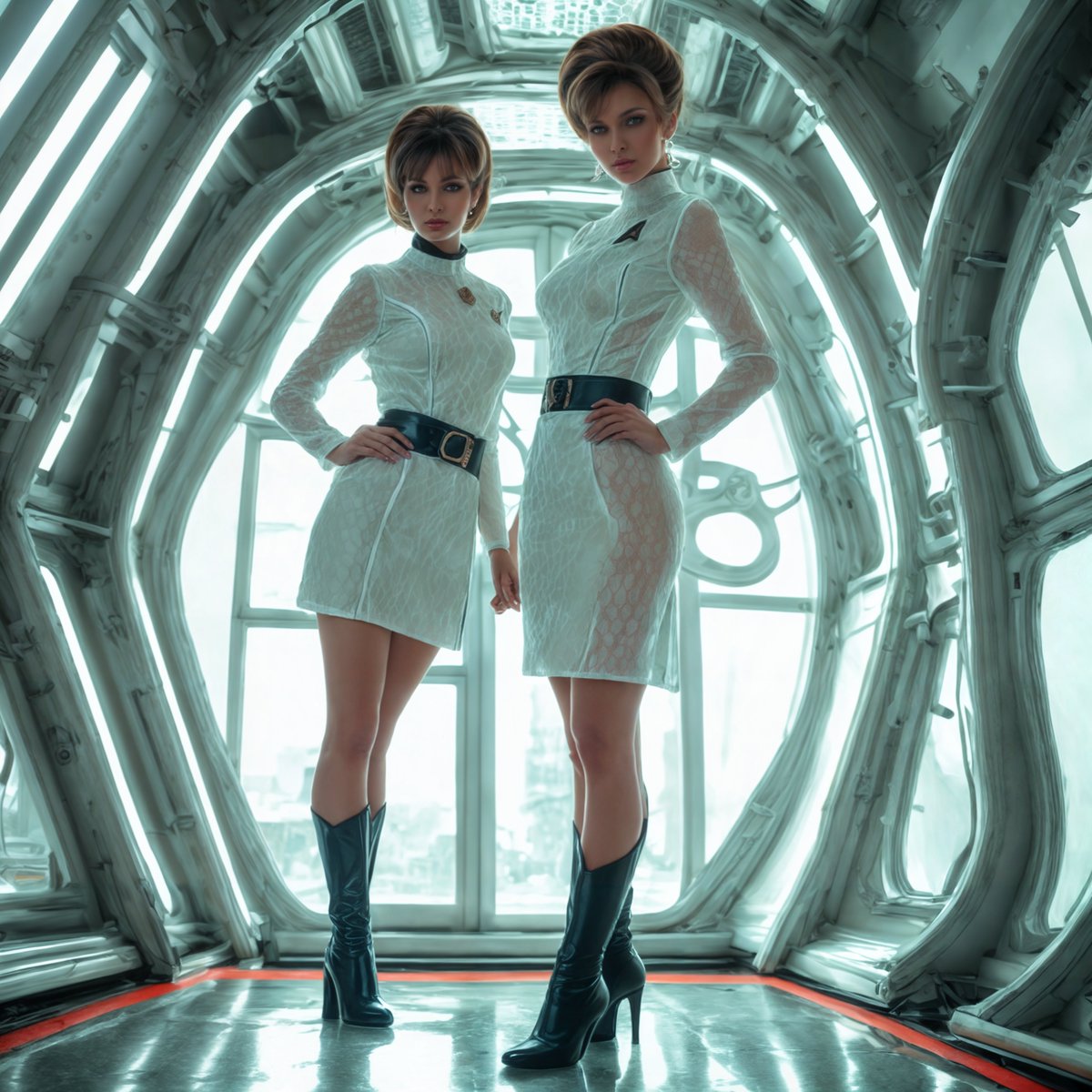 KurtClark's tweet image. Welcome to Planet Raquel - #AIFanArt #RaquelWelch