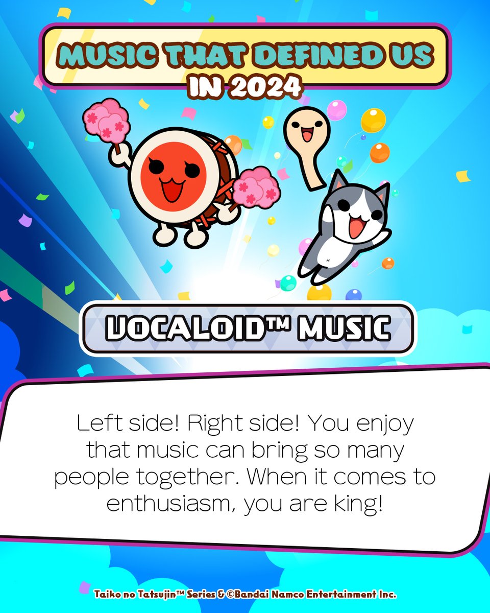 🥁 We’re holding space for the music of #TaikonoTatsujin 🥁
