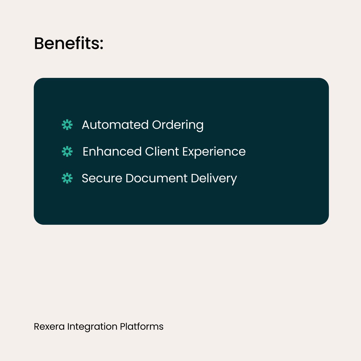 WeAreRexera's tweet image. 🎁 This holiday season, let Rexera handle HOA hassles while you save big!

We simplify #HOAdocs, muni liens, utilities, and mortgage payoffs—prepaying to eliminate client friction.

Start by the end of December and enjoy up to 40% off.💸

Contact us today to lock in your savings!