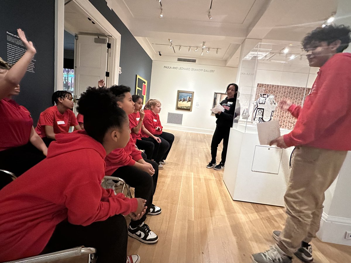 GuyonNicole's tweet image. @Community_Prep is back @risd to learn from the 8th grade