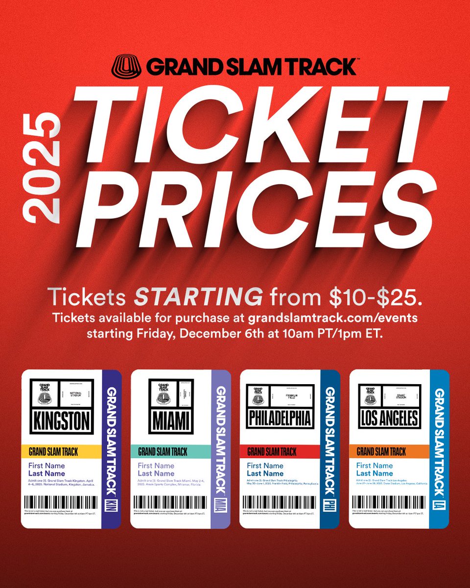 Grand Slam Track tweet media