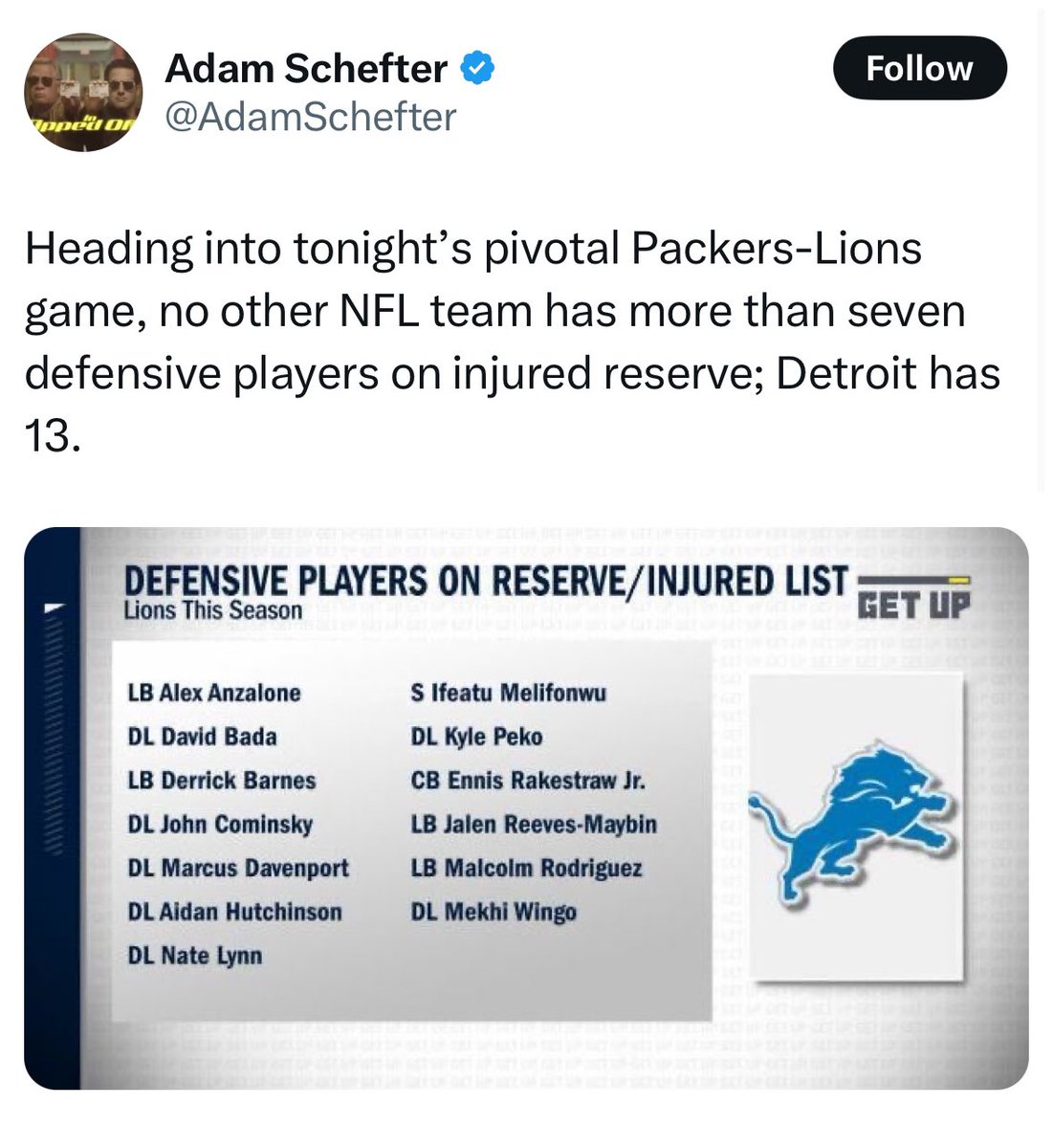 GLakes_GSports's tweet image. This is rough, but have confidence our offense will step up and carry their weight and the defense will be gritty enough to hold on! 🦁 #Lions #GLGS