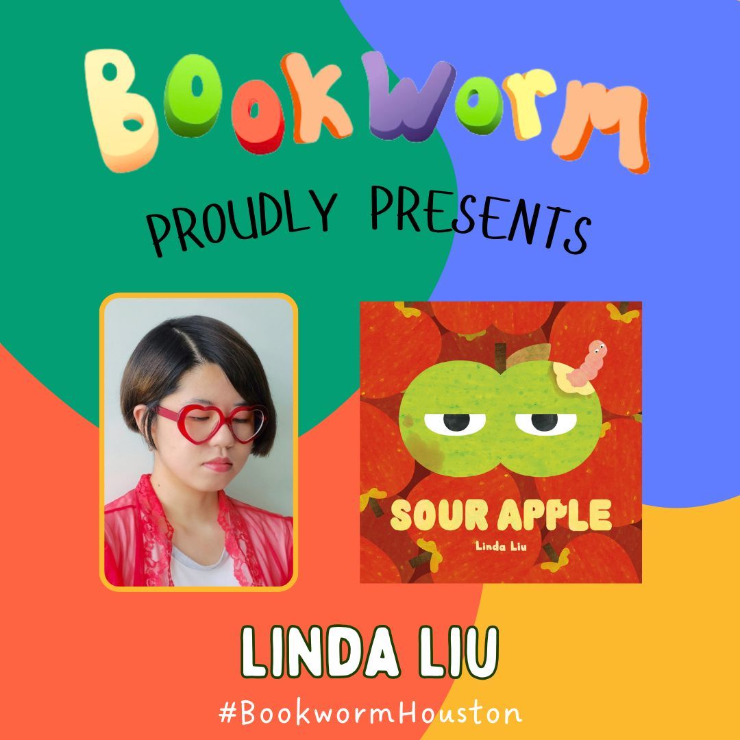 Bookworm Festival Houston (@bookwormhouston) on Twitter photo Get ready to sink your teeth into Sour Apple by Linda Liu! Join us at #BookwormHouston. <a href="/lindersliu/">Linda Liu</a> <a href="/MacKidsBooks/">MacKids Books</a> <a href="/BlueWillowBooks/">Blue Willow Bookshop</a> Get ready to sink your teeth into Sour Apple by Linda Liu! Join us at #BookwormHouston. <a href="/lindersliu/">Linda Liu</a> <a href="/MacKidsBooks/">MacKids Books</a> <a href="/BlueWillowBooks/">Blue Willow Bookshop</a>