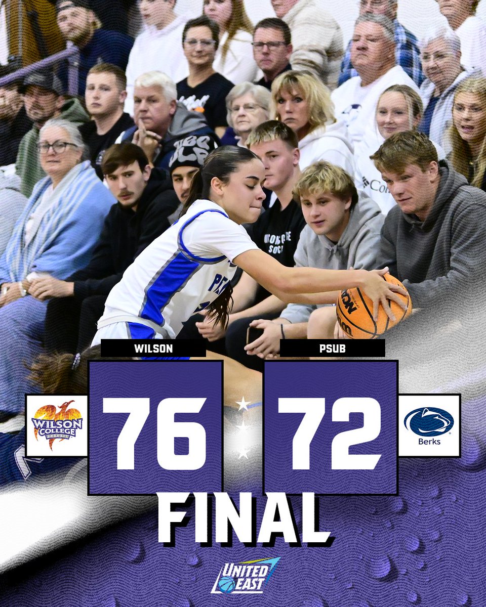 Another Conference Win! 76-72 over Penn-State-Berks

The Phoenix move to 2-0 in the @gounitedeast conference.
#RiseUp #TogetherasOne #WilsonCollege