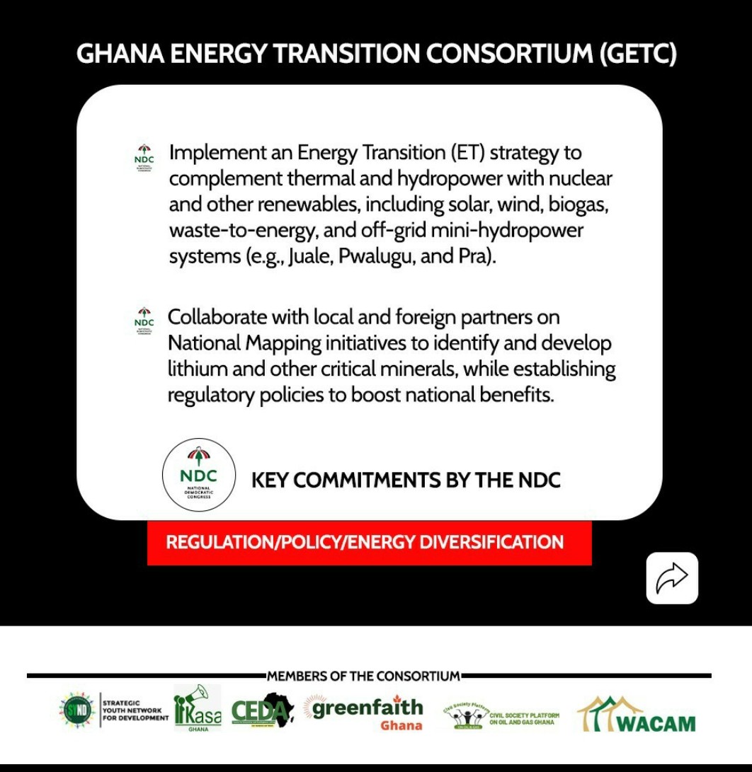 chibeze1's tweet photo. REGULATION/POLICY/ENERGY DIVERSIFICATION

 #WhatsYourPartySaying #December7 #GETC #EnergyTransition https://t.co/0ojHYE4UQV