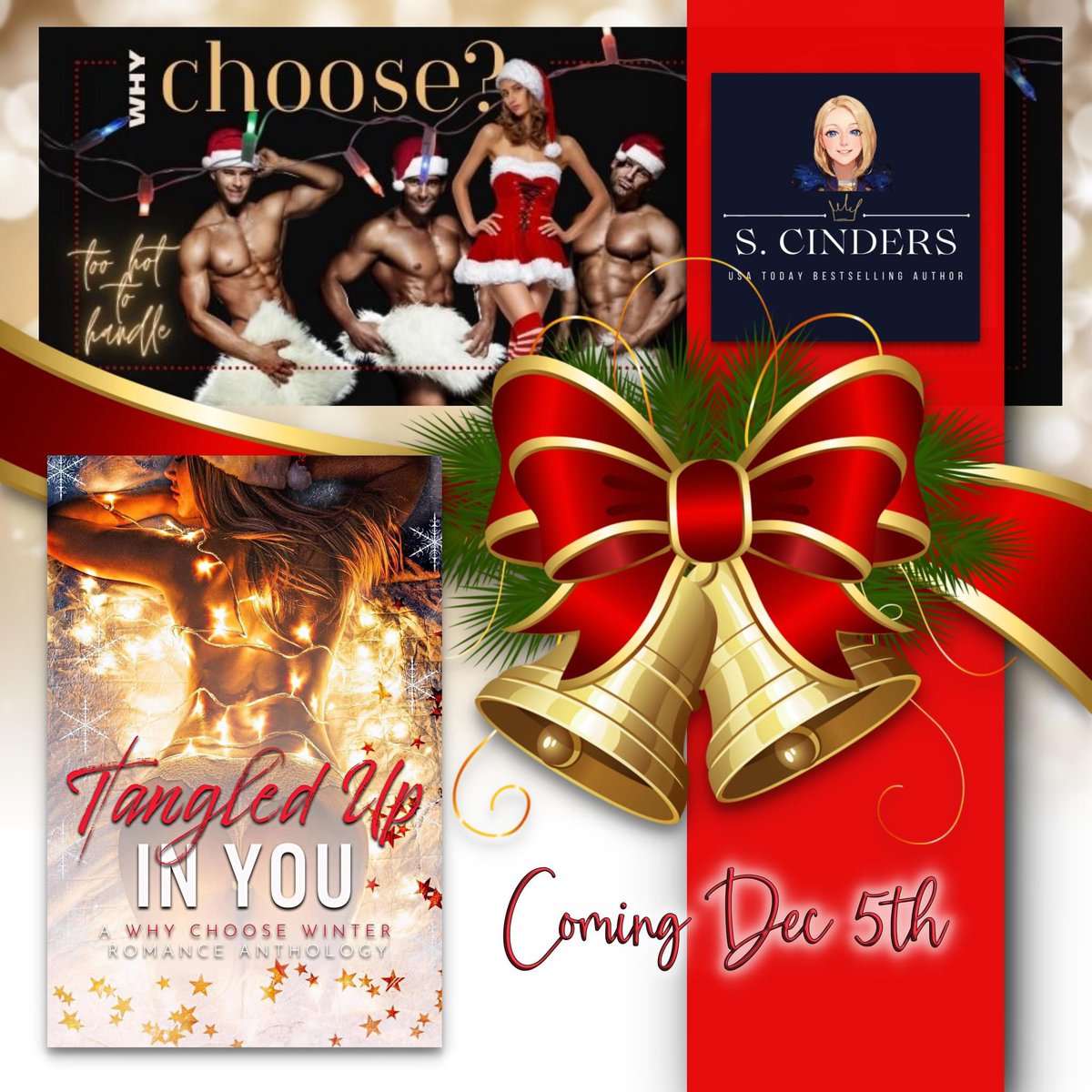 LynnStifle's tweet photo. ·:*¨༺ ♱✮ New Release Today!! ♱ ༻¨*:·
Check out this amazing WHY CHOOSE anthology, which features plenty of snow and not enough clothes. It is guaranteed to steam up your Kindle e-reader! 🤣❤🍆
˚₊· ͟͟͞͞➳❥ https://t.co/Pzl1dE9SHB https://t.co/j2OaQZtNrv