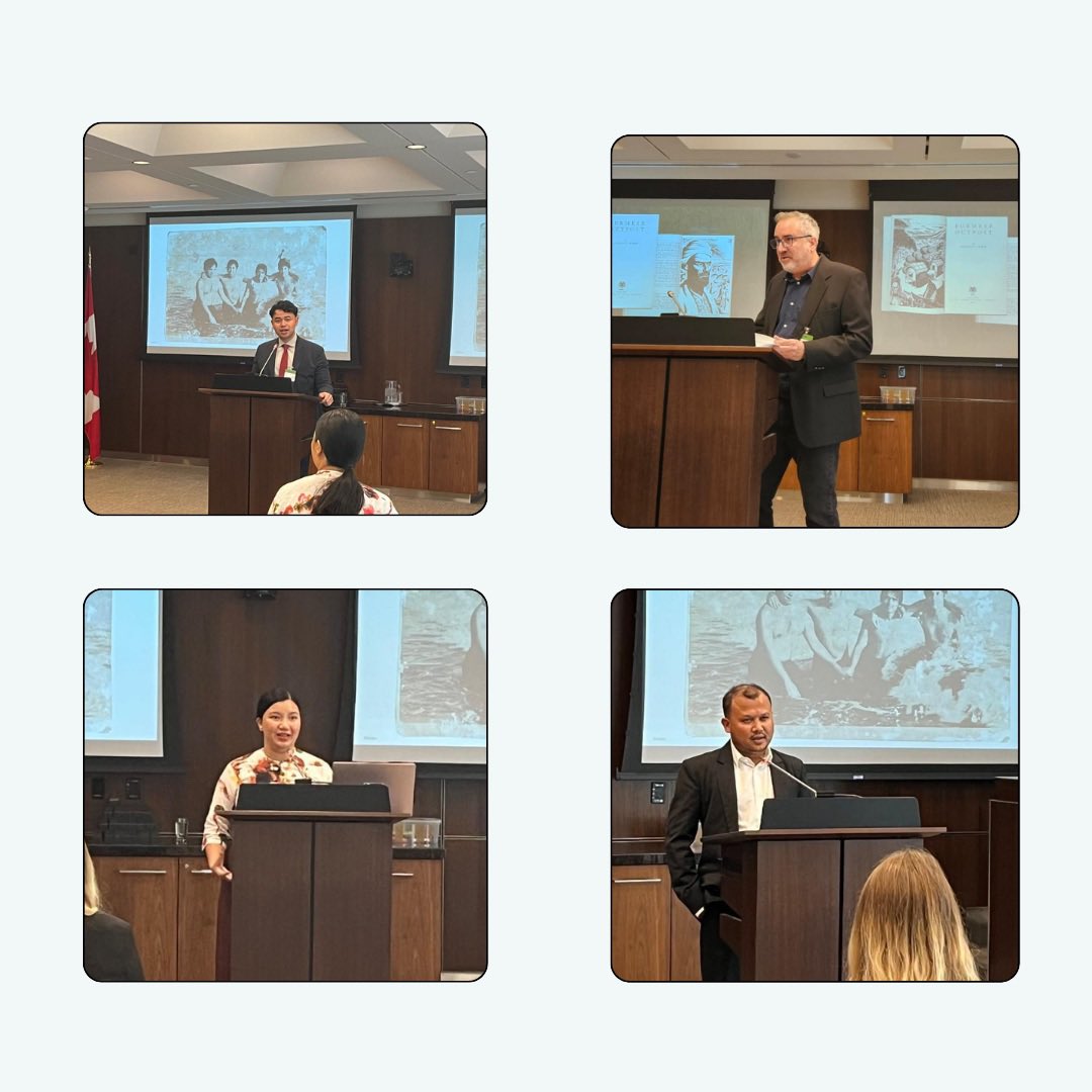 MyPACK_Hub's tweet photo. Ek Khaale on the road!

#MyPACKHub helped @grconstantine bring #ekkhaale to new audiences in Ottawa with the Parliamentary Friends of a Democratic Burma &amp; members of Global Affairs Canada! https://t.co/eUclgpmPoJ