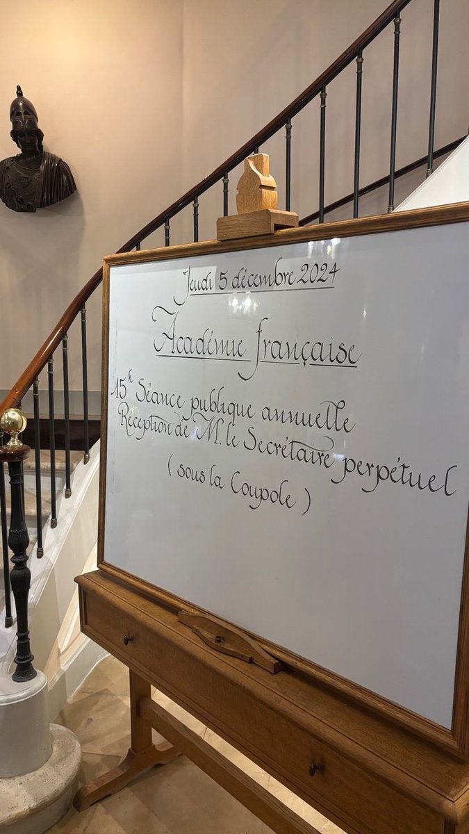 InstitutFrance's tweet photo. Séance publique annuelle de l’Académie française

➡️ https://t.co/eGAi6i3dDQ https://t.co/uCNE24lIZn