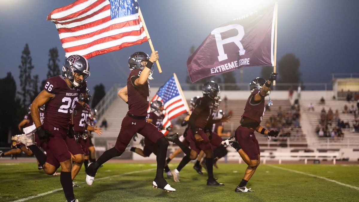After a great Conversation with coach Marinai I’m blessed to announce I’ve received my first opportunity to play at the next level at the University of Redlands #godawgs #agtg <a href="/CSHS_Football/">Canyon Springs High School Football</a>