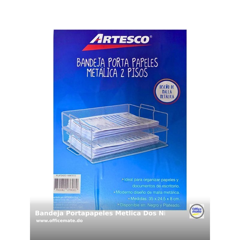 OfficemateRD's tweet image. 🚨Destacado 😍 Bandeja Portapapeles Metálica Dos Niveles Plateada - Artesco 😍. 
Compra Ahora! 👉👉 shortlink.store/s7hznvl5enmq

#Papelería  #PapeleríaCreativa #Stationery #Oficina #MobiliarioDeOficina #Organización #EscritorioBonito  #Tendencias #Papel #Officemate #Silla #Office