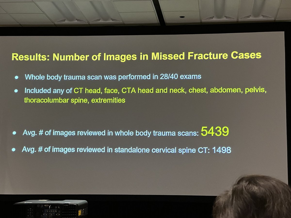 AnishKirpalani's tweet photo. Great presentation today at #RSNA2024 by @amychenvais of @radiologyto on the use of #AI models to detect cervical spine fractures retrospectively at @UnityHealthTO. How this can help in #radiologist education? 🧐 Radiologists look at 1000s of images a day! @UofTMedIm @RSNA https://t.co/nakOv5OGvk