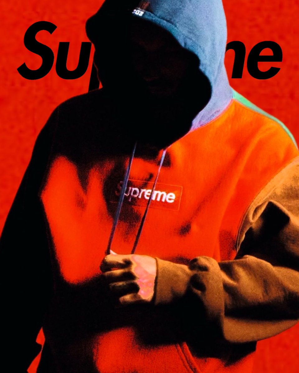 トップス Supreme Box LogoHooded ABCDC NWT Supreme x Comme des Garcons CDG Black Red Box Logo