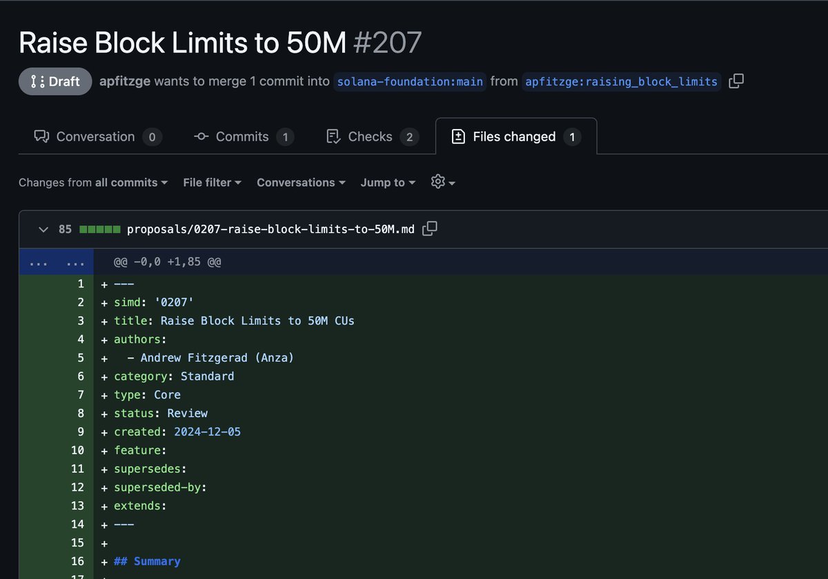 Solana is increasing block limits

in other words: higher performance, more transactions

faster