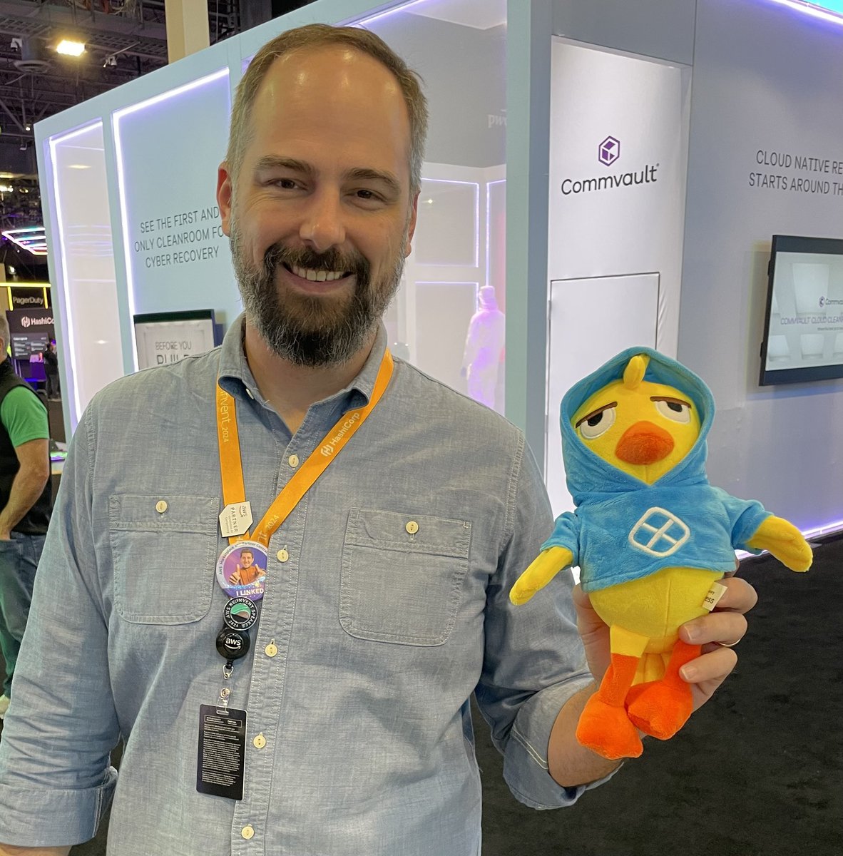 At re:Invent with <a href="/harnessio/">harness.io</a>