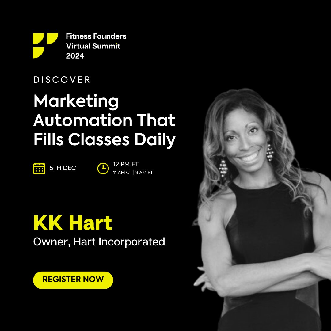 kenko_ai's tweet photo. Watch KK speak about the marketing automation that fills her studio every day! Join us now - https://t.co/6Ew2hlO55q

#fitness #FitnessFoundersVirtualSummit24 #FFVS24 https://t.co/O7HWWLJwMc