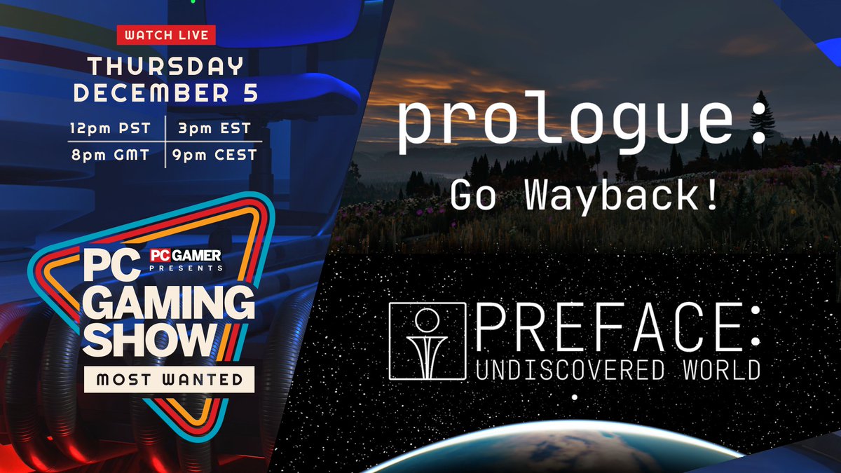 pp_socials's tweet photo. Catch us today with @pcgamer live! Tune in: https://t.co/DWGtuLeI6a

Plus join tomorrow on Discord (6 Dec @ 1900 CET) for a deep dive with the team: https://t.co/wPxHyz8e0D https://t.co/4nV82FkvcD