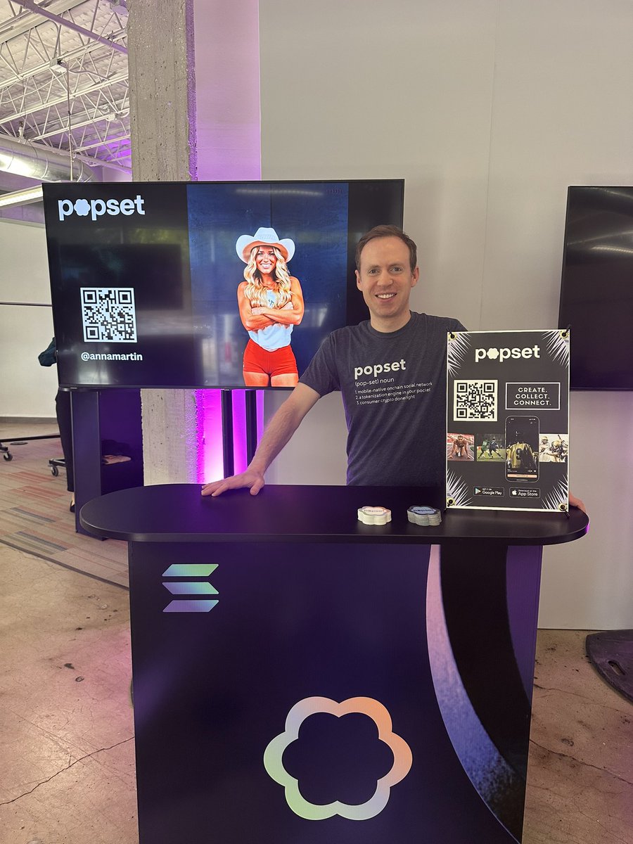 Excited to have <a href="/popsetxyz/">Popset</a> featured in the <a href="/solana/">Solana</a> Basel Product Market Showcase today!
