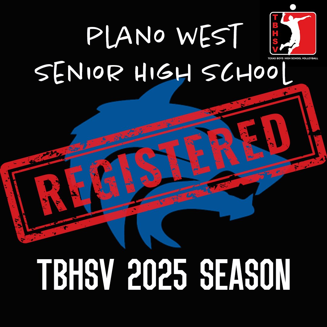 Plano West has registered for the TBHSV 2025 season! 

You can play volleyball for your high school too! Register today!

tbhsv.com for information
boysplay@tbhsv.com with questions

#growthegame #volleyball #boysvolleyball