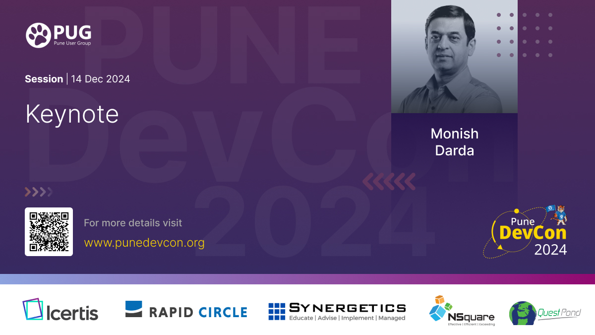 Pune User Group (@puneusergroup) on Twitter photo Itās an honor to reveal that Monish Darda <a href="/monishdarda/">Monish Darda (He/Him/His)</a> , Co-founder and CTO of <a href="/icertis/">Icertis</a>, will be delivering the keynote address at #PuneDevCon 2024!
As a pioneering tech leader, Monish has consistently pushed the boundaries of innovation, turning visions into impactful products. Itās an honor to reveal that Monish Darda <a href="/monishdarda/">Monish Darda (He/Him/His)</a> , Co-founder and CTO of <a href="/icertis/">Icertis</a>, will be delivering the keynote address at #PuneDevCon 2024!
As a pioneering tech leader, Monish has consistently pushed the boundaries of innovation, turning visions into impactful products.