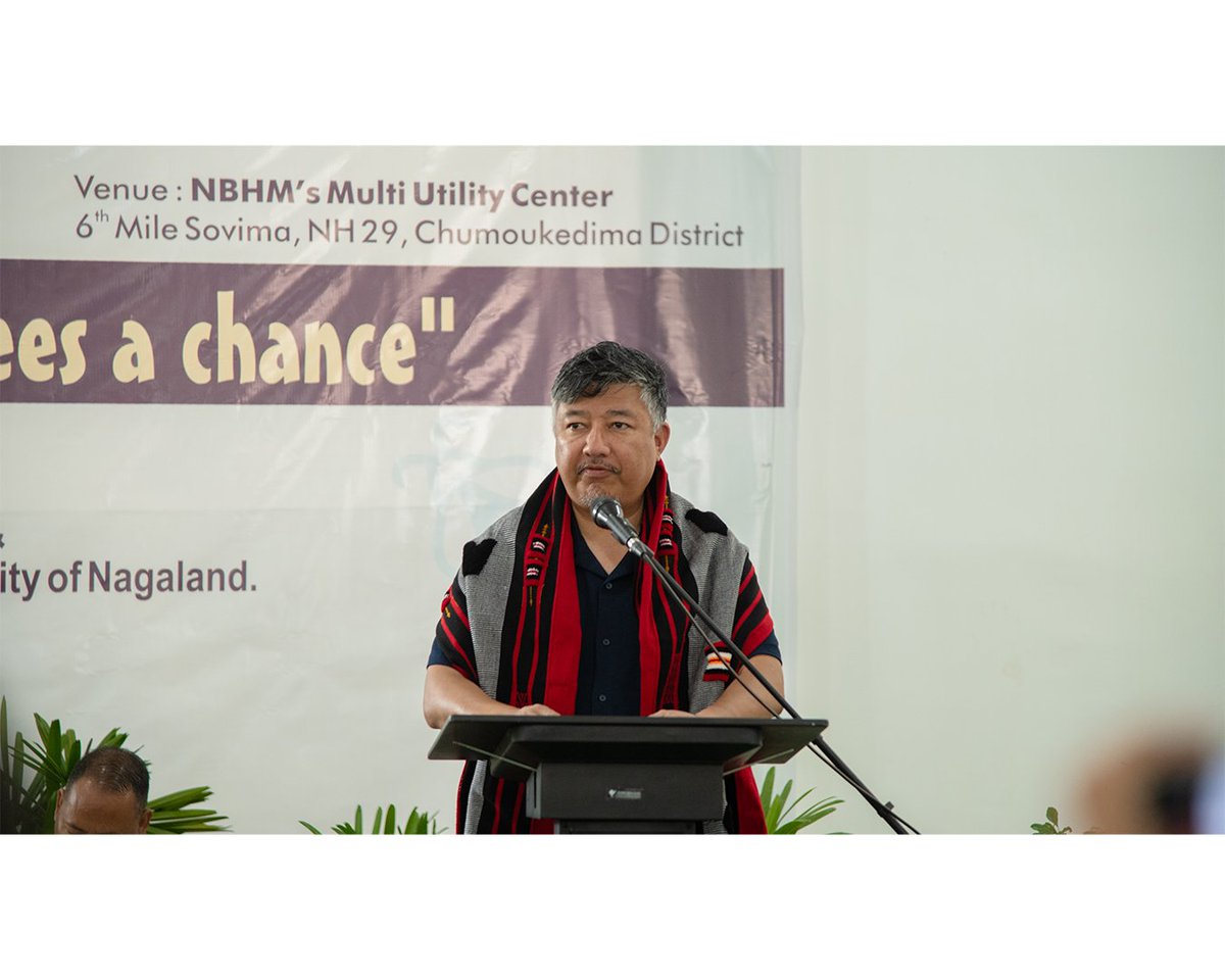 NBHM2023's tweet photo. 🐝 Celebrating the 6th Nagaland Honey Bee Day! 
From insightful sessions on beekeeping to inspiring addresses by Shri Abu Metha &amp; Shri Obed Quinker, the event highlighted the vital role of bees in sustainability. Let's give bees a chance! 
#NagalandHoneyBeeDay #BeezVibes #NBHM https://t.co/KTW7eHfFAI