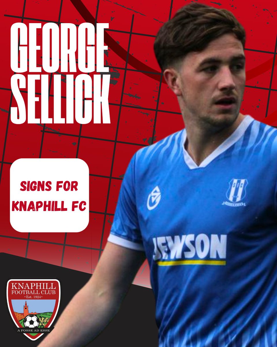 KnaphillFC's tweet photo. 🚨 New Signing Announcement 🚨

We’re thrilled to welcome George Sellick to Knaphill FC!

Joint Manager Mike Woolgar shared his thoughts:

“George is an exciting left winger with pace, creativity, and a great delivery. He’s the type of player who can really stretch defences and provide that spark in the final third. We’re delighted to have him on board.”

George joins us from @Sheerwaterfc.

Welcome to the Knappers, George! 🔴⚪

#UpTheKnappers