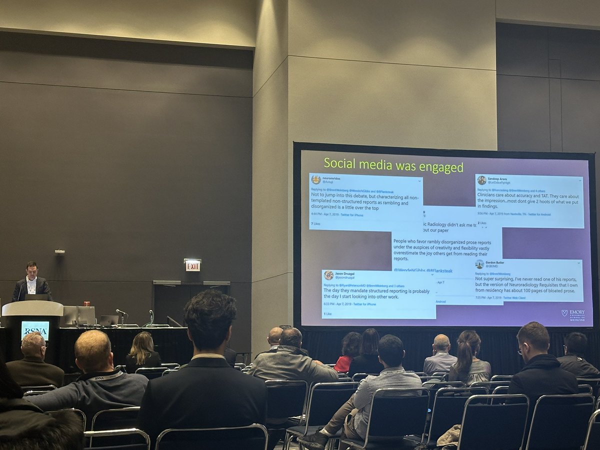 Arash Azhideh (@arash_azhideh) on Twitter photo Great talk by Dr. <a href="/BrentWeinberg/">Brent Weinberg, MD, PhD</a> on how using templates in #Radiology reports can enhance teaching, improve communication clarity, and boost inter-reader reliability! Great talk by Dr. <a href="/BrentWeinberg/">Brent Weinberg, MD, PhD</a> on how using templates in #Radiology reports can enhance teaching, improve communication clarity, and boost inter-reader reliability!