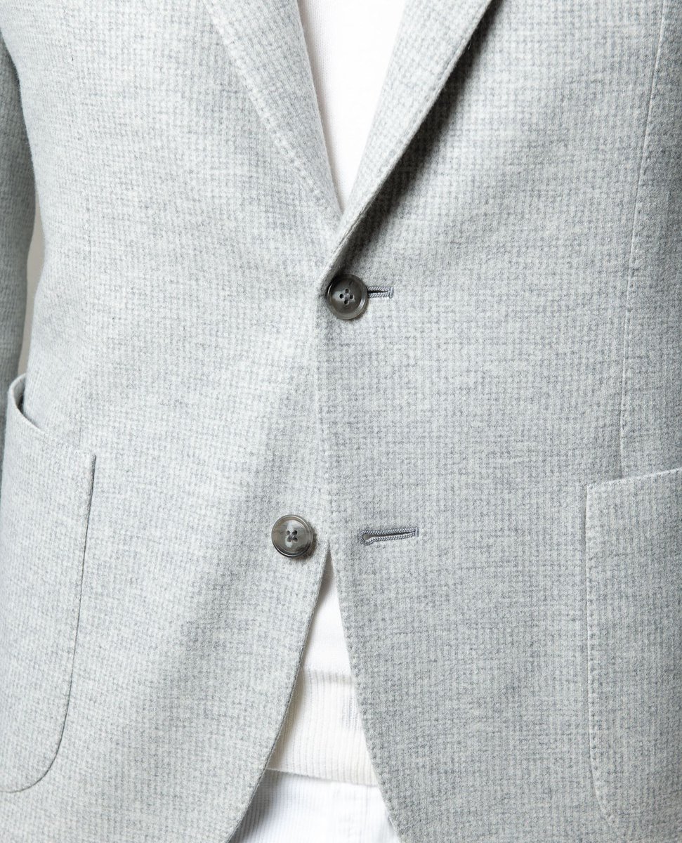 ParmaPini's tweet photo. Classic meets comfort. The Light Grey Jersey Houndstooth Jacket blends a refined design with a soft jersey feel, making it your go-to piece for both casual and formal occasions.
https://t.co/w7TVxiXK0M
#piniparma #madeinitaly #suits #houndstooth #jacketstyle #greyjacket https://t.co/SmHYS49NZ2