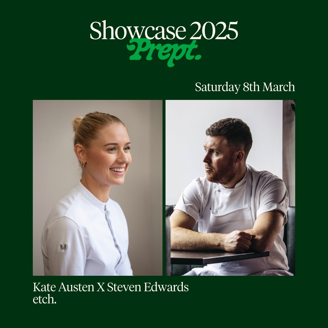 EtchFood's tweet image. For one night only, we’re teaming up with Kate Austen &amp;amp; @stevenXedwards to create an exclusive menu – raising funds for Prept. and their mission to bring food education to kids across the UK.

Save the date: Saturday 8th March 2025

prept.foundation/event/showcase…

#PreptShowcase #Prept