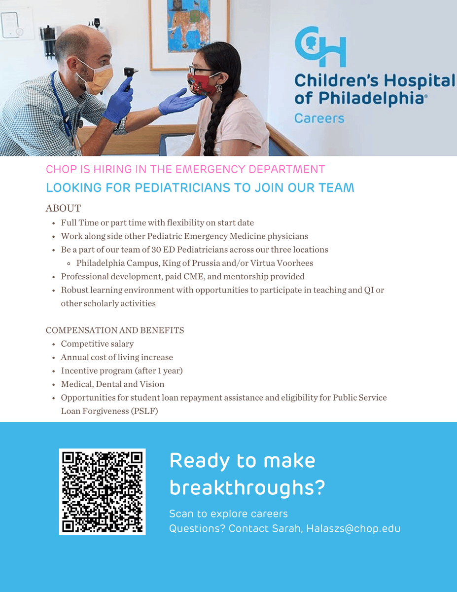 CHOP Pediatric Emergency Medicine tweet media