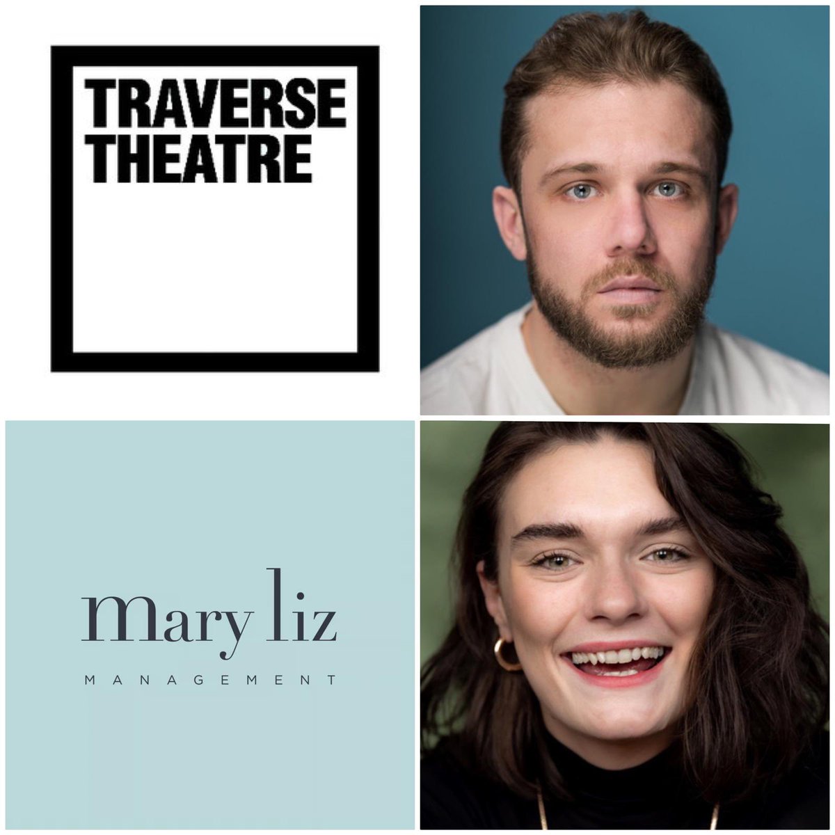 MaryLizMgmt's tweet image. So insanely proud of these two - @LiamBallantyne_ and @oliviacaw appearing at @traversetheatre 

#Scottish #scottishactor #east15   #theatre #stage @MLM_TeamBTS