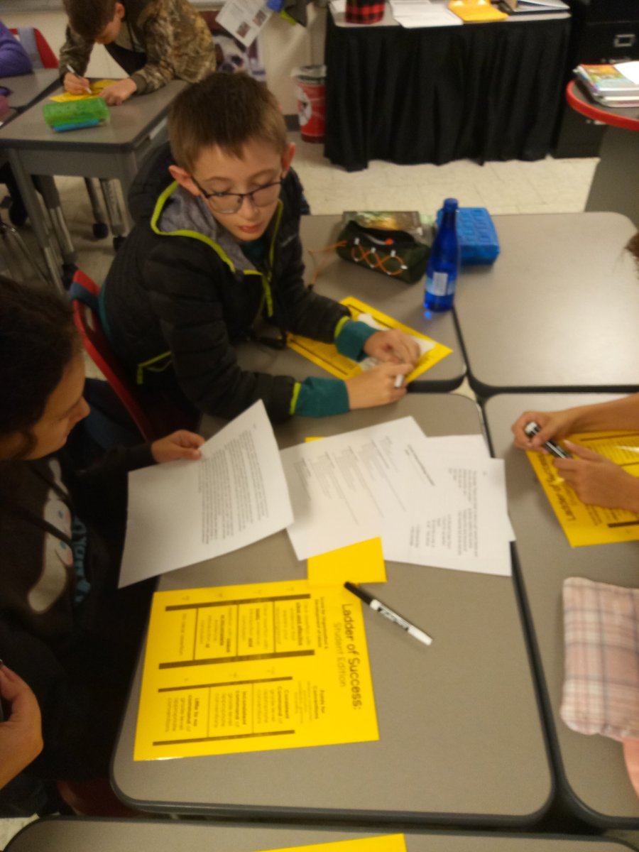 sgstapel's tweet photo. Analyzing and scoring student essays today!  #HMEproud https://t.co/ZCmUgZo7pR