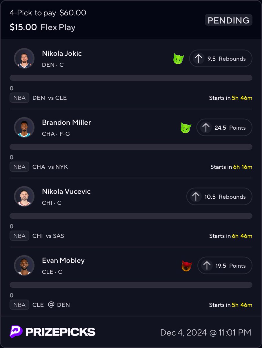 Let’s Start This Streak Back Up Today 🏆✅ #malipicks 

#fyp #trending #explore #prizepicks #sleeper #underdog #dabble #nbaslips