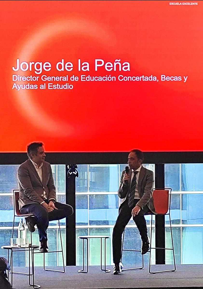 EExcelente's tweet photo. #Presentación del Marco Educativo y
de Gestión "Escuelas que Cuidan".
Gracias a Marta Martínez, CEO de Grupo Anaya @AnayaEducacion por acogernos.
Mesa redonda con Jorge de la Peña sobre conciertos y ratios.
#EscuelasQueCuidan #Educación #SomosConcertada https://t.co/gpUCt6vVC8
