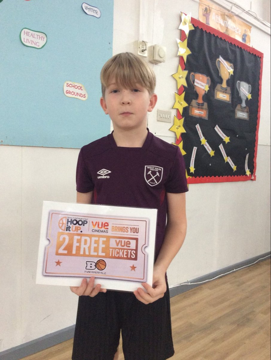 PurfleetPrimary's tweet photo. An extra special well done to our young Year 6 who impressed all the adults involved and won 2 free Vue cinema tickets!

Thank you for the best time @BBFundamentalz

Fingers crossed Mr Brown has done enough to win more prizes!!! https://t.co/dRb6qP3P7U