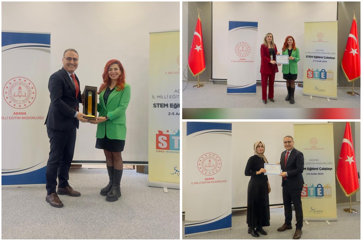 AdanaMemArGe's tweet image. #Scientix STEM Eğitimi Çalıştayımız katılımcı öğretmenlerimizin proje prototiplerini  sunması ve katılım sertifikalarının verilmesiyle tamamlandı.
 
@tcmeb 
@Yusuf__Tekin 
@mebyegitek
@ScientixTurkey
@TCAdanaValiligi
@AdanaMem
@HasanTevke
@_muratsert_
#eğitimadına
#eğitimAdana