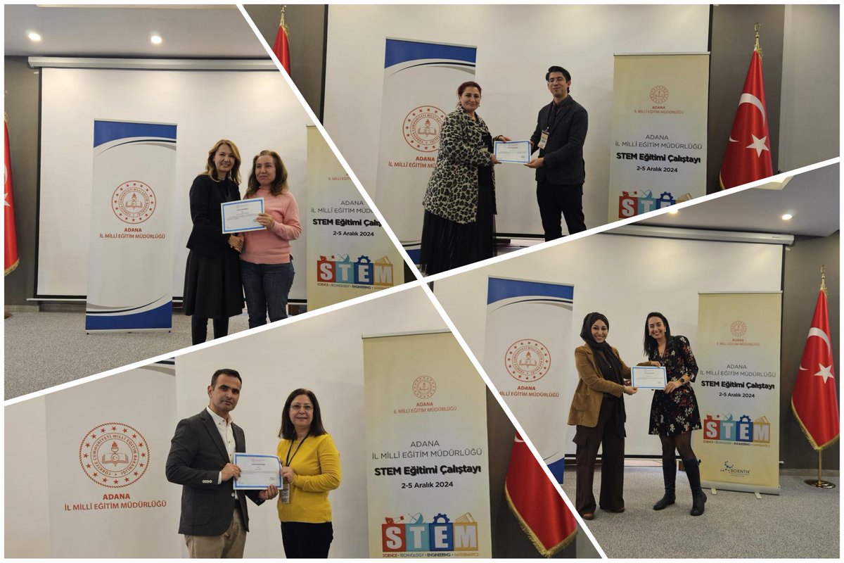 AdanaMemArGe's tweet image. #Scientix STEM Eğitimi Çalıştayımız katılımcı öğretmenlerimizin proje prototiplerini  sunması ve katılım sertifikalarının verilmesiyle tamamlandı.
 
@tcmeb 
@Yusuf__Tekin 
@mebyegitek
@ScientixTurkey
@TCAdanaValiligi
@AdanaMem
@HasanTevke
@_muratsert_
#eğitimadına
#eğitimAdana