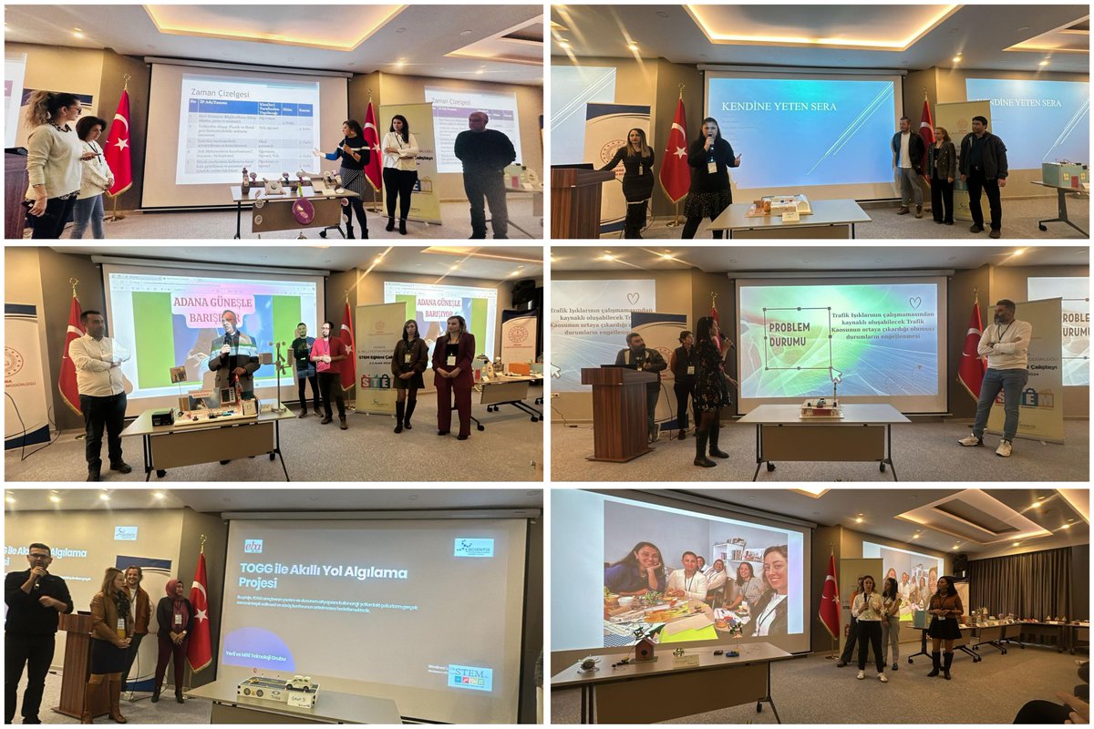 AdanaMemArGe's tweet image. #Scientix STEM Eğitimi Çalıştayımız katılımcı öğretmenlerimizin proje prototiplerini  sunması ve katılım sertifikalarının verilmesiyle tamamlandı.
 
@tcmeb 
@Yusuf__Tekin 
@mebyegitek
@ScientixTurkey
@TCAdanaValiligi
@AdanaMem
@HasanTevke
@_muratsert_
#eğitimadına
#eğitimAdana