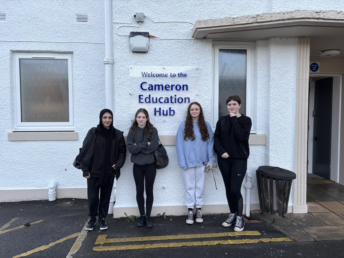 Great opportunity today for four of our <a href="/AuchmutyHS/">Auchmuty High School</a> pupils who attended Cameron hospital for a “learn to be a doctor” experience.
<a href="/DYWFife/">DYW Fife</a>