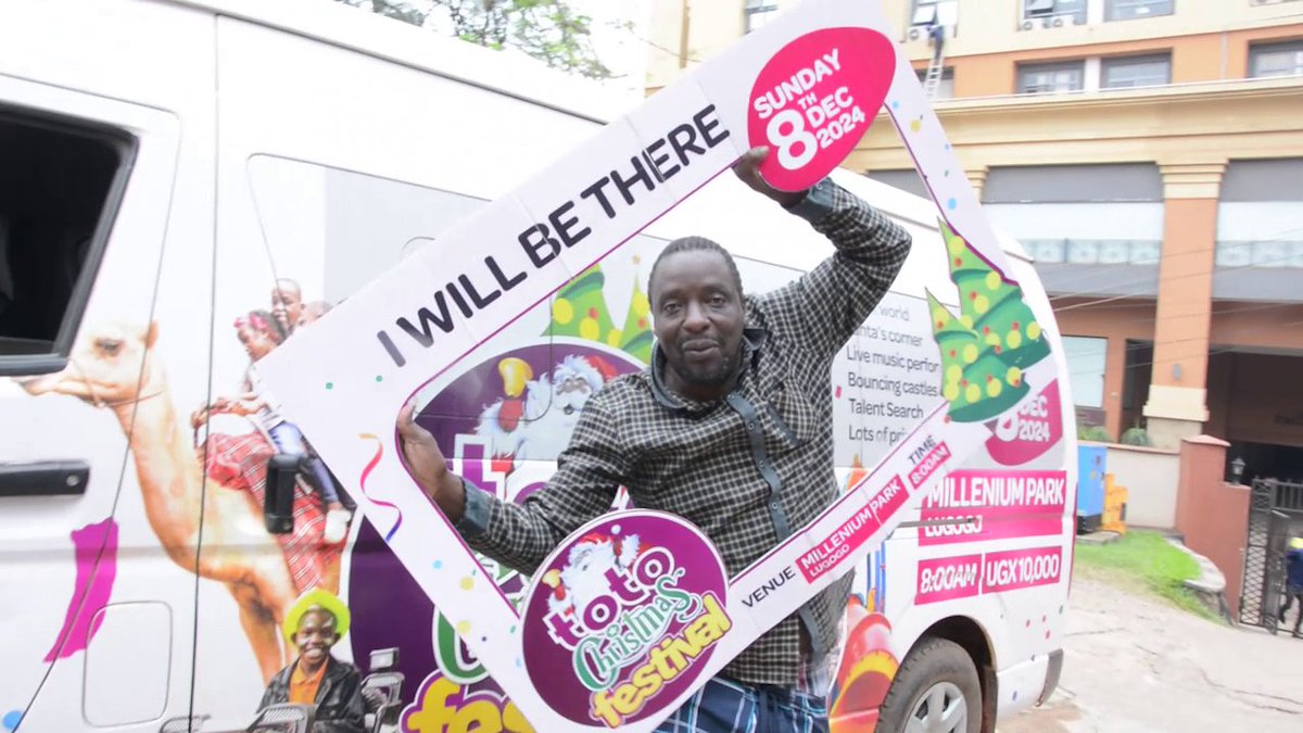newvisionwire's tweet photo. #TotoChristmasFestival: Giggles, jokes, and good vibes! Amooti Omubalanguzi is all set to keep everyone entertained this Sunday.
📍 Millennium Park | 🎟️ Entrance: Sh10,000
Sponsored by @sumz_snacks |@healthcareug | @mirindaUg | @jesadairy | #IndomieInstantNoodles #TOTOFestival https://t.co/feXMOKDKQs