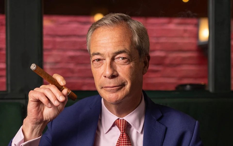 NicholasLissack's tweet photo. Nigel Farage will be the next Prime Minister. 

Mark my words. https://t.co/o3tyVP2xM2