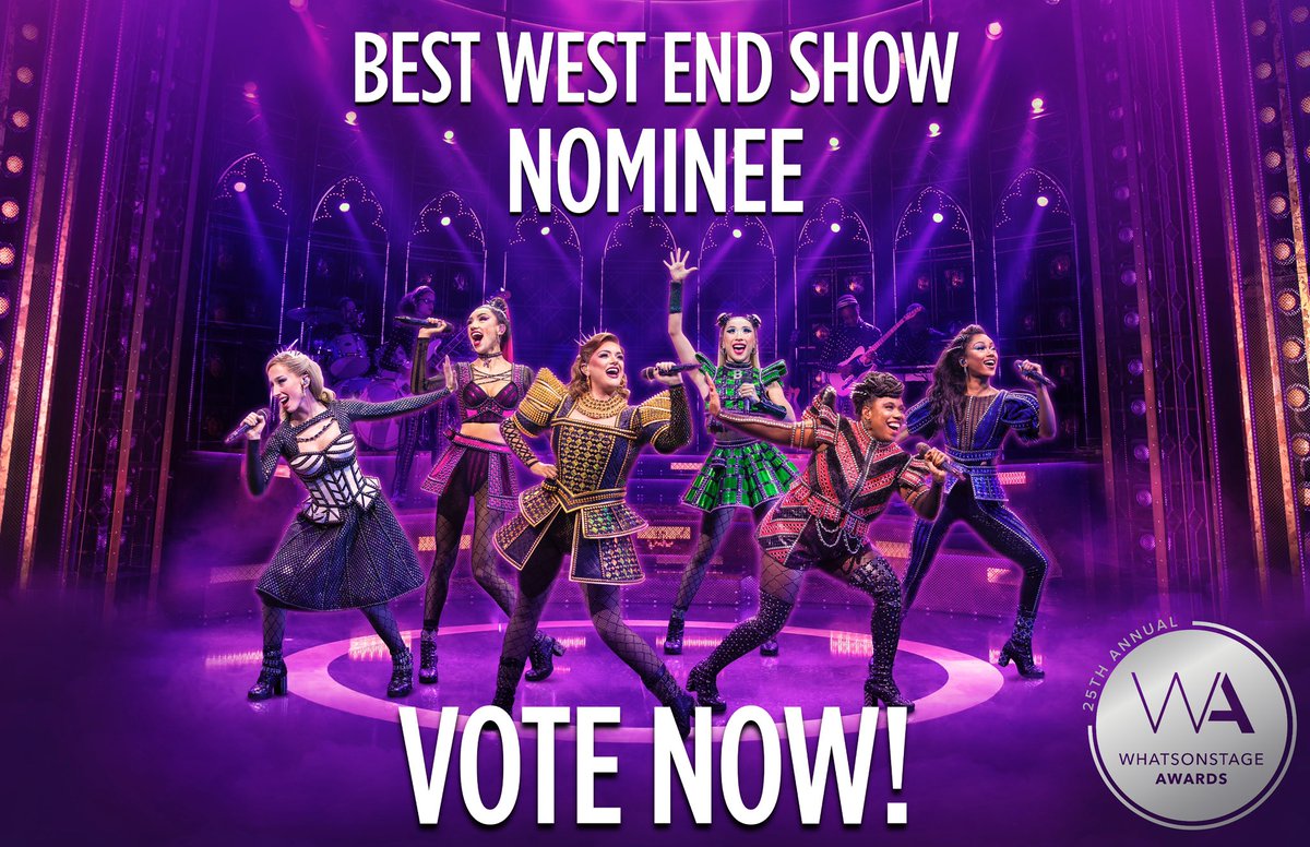 SIX ๐ (@sixthemusical) on Twitter photo Vote SIX for Best West End Show and help us reclaim our crown!! ๐โจ
Queendom, thank you so much for nominating us in the 25th annual <a href="/WhatsOnStage/">WhatsOnStage</a> We love you! ๐
awards.whatsonstage.com/25th-annual-whโฆ Vote SIX for Best West End Show and help us reclaim our crown!! ๐โจ
Queendom, thank you so much for nominating us in the 25th annual <a href="/WhatsOnStage/">WhatsOnStage</a> We love you! ๐
awards.whatsonstage.com/25th-annual-whโฆ