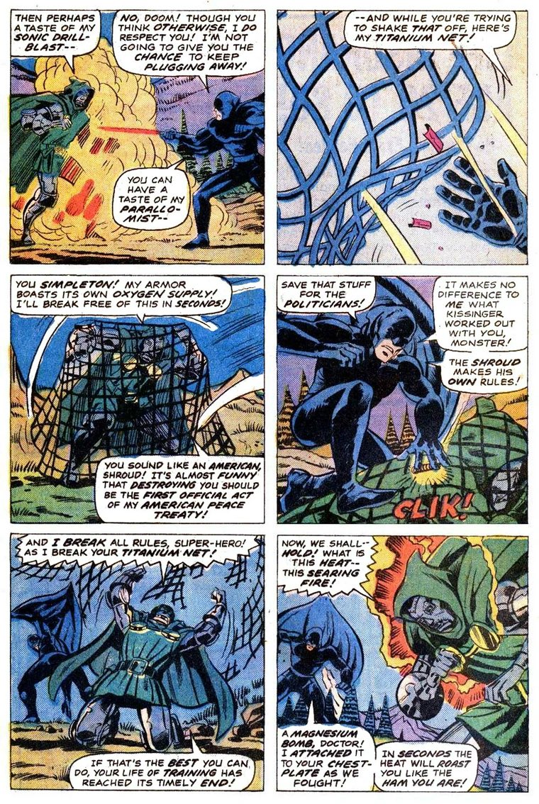 LoreVaultHQ's tweet image. Doom&apos;s armor isn&apos;t just for show! It&apos;s a technological marvel, granting him superhuman strength, energy projection, and more. Let&apos;s explore the tech behind the mask. ⚡️🛡️ #DoomTech